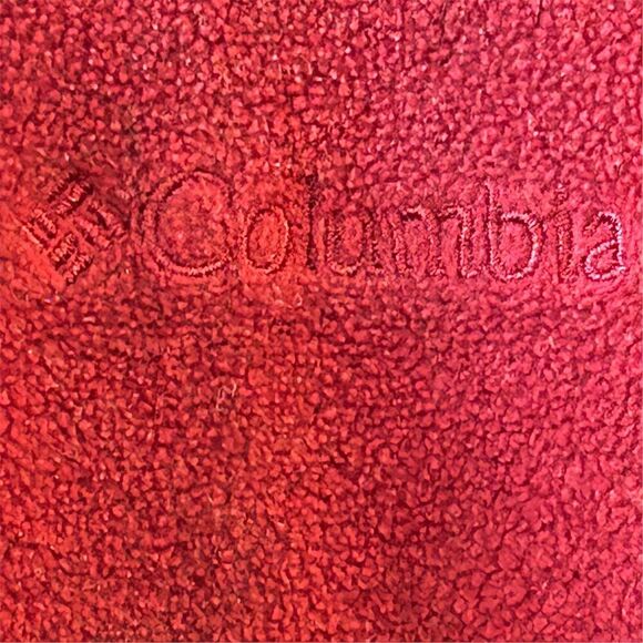 Columbia Women's Full Zip Fleece Jacket Red Size S Casual Fall - Picture 5 of 11
